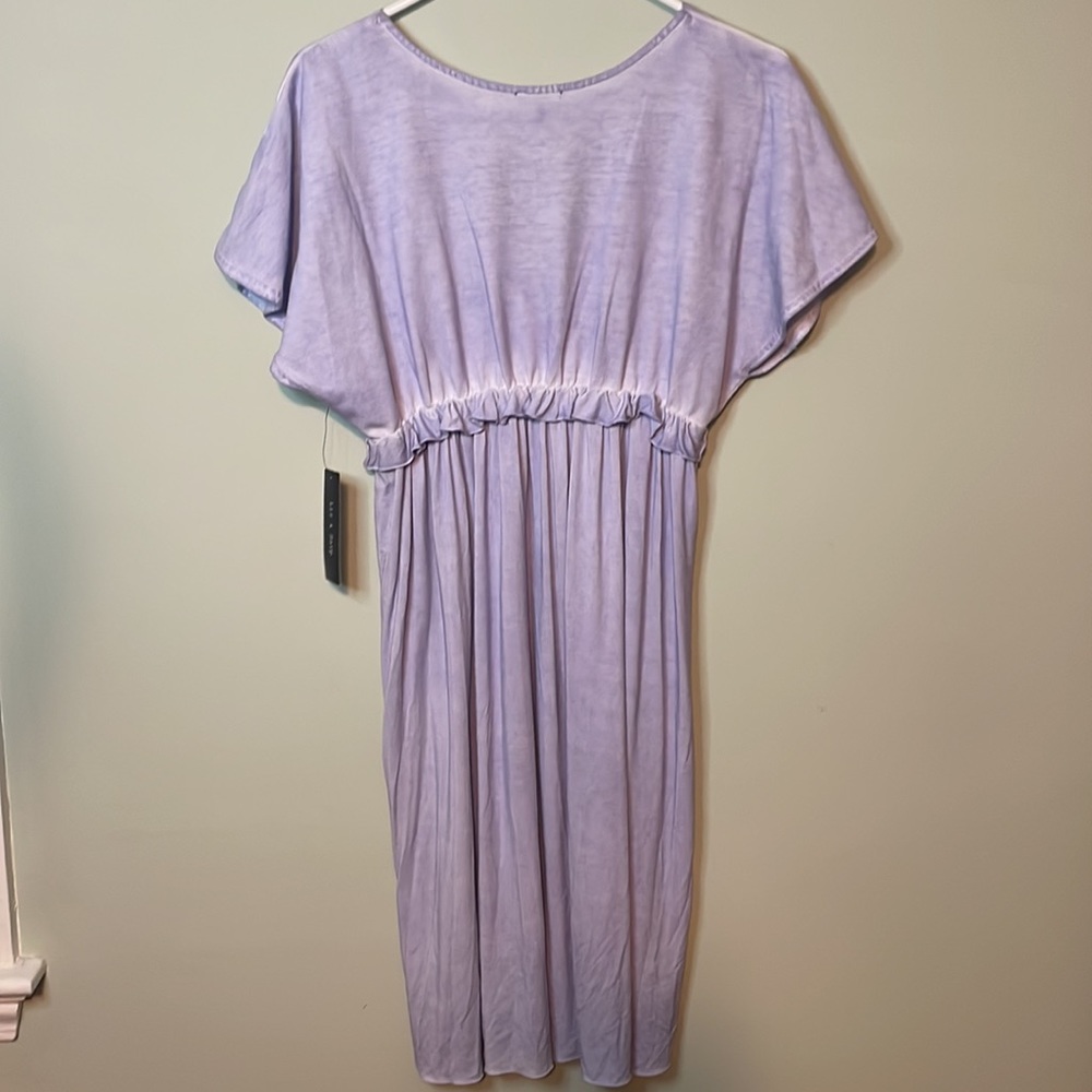 NWT Liz & Sarp V neck Dress Size Small - Picture 4 of 12
